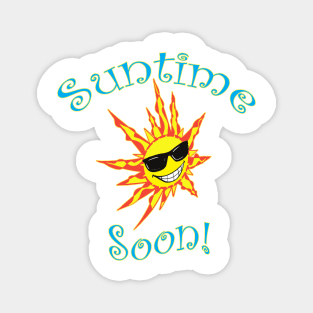 Suntime Soon!-Summer Fun Magnet