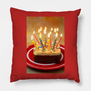 Make A Wish Birthday Cake Pillow