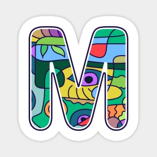 Alphabet M Magnet