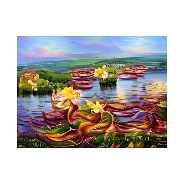 Lake of lilies by Annka47