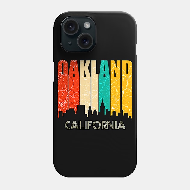 Oakland Skyline Phone Case by Mila46