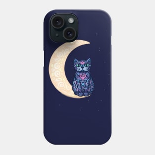 Moon cat Phone Case