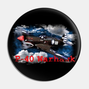 P-40 Warhawk - Flying Tiger Pin