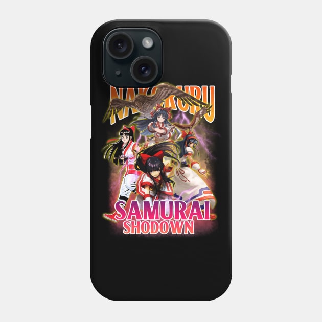 Bootleg Nakoruru Samurai Shodown Phone Case by clvndesign