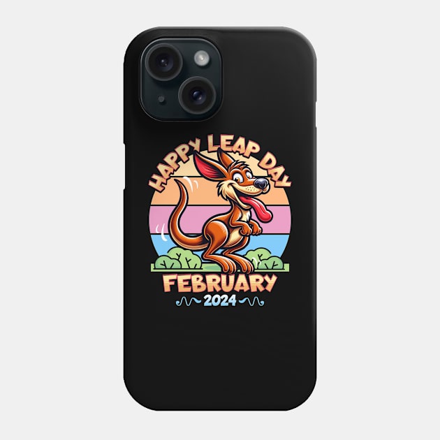 Happy Leap Day 2024 Phone Case by BankaiChu