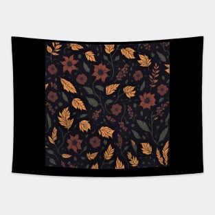 fall pattern leaves Tapestry