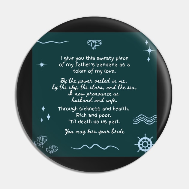 John B and Sarah's Vows - Outer banks Pin by tziggles