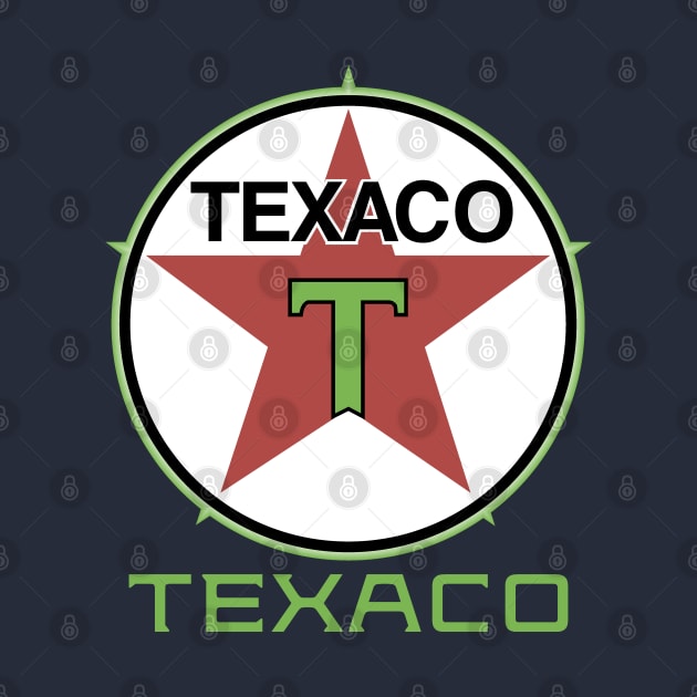 Texaco Vintage Sign by Pittih