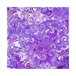 Great Swirls of Amethyst T-Shirt