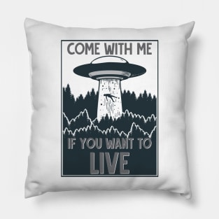 Come with Me Pillow