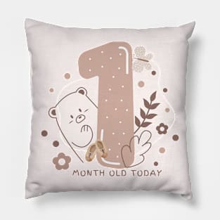 1 minth old Pillow