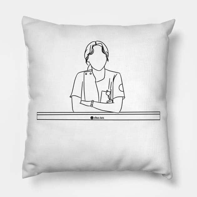 Daily Dose of Sunshine Korean Drama Pillow by kart-box