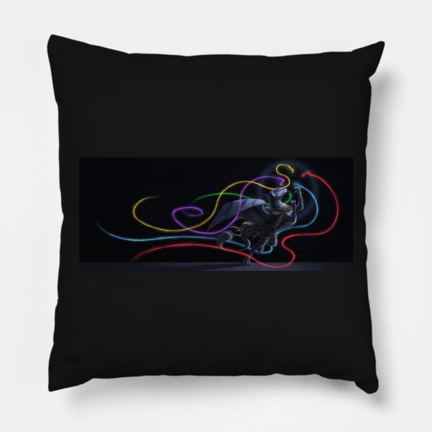 Lightheart Pillow by LauralienArt