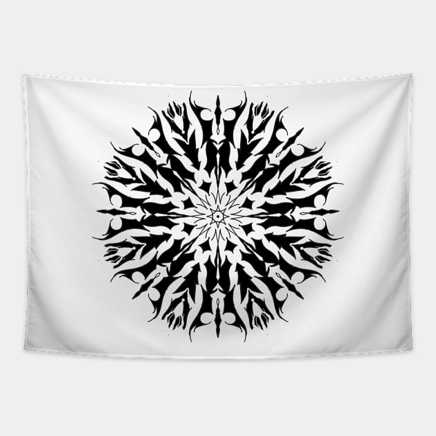 Mandark 006 Tapestry by Dark Mandalas