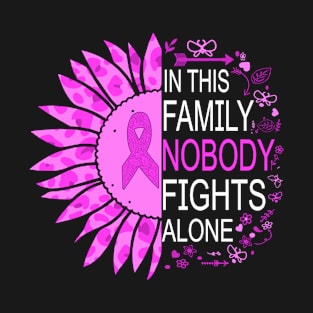 In This Family Nobody Fights Alone T-Shirt