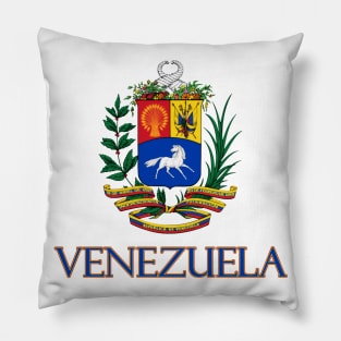 Venezuela - Venezuelan Coat of Arms Design Pillow