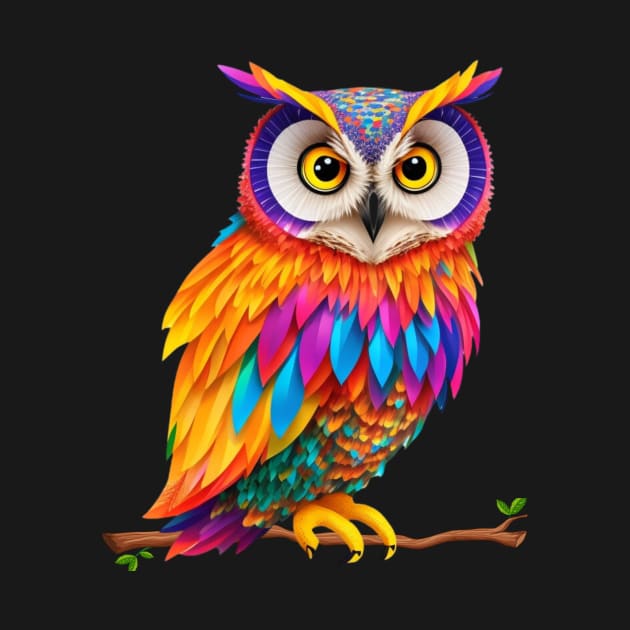 Watercolor Owl by Daniel99K