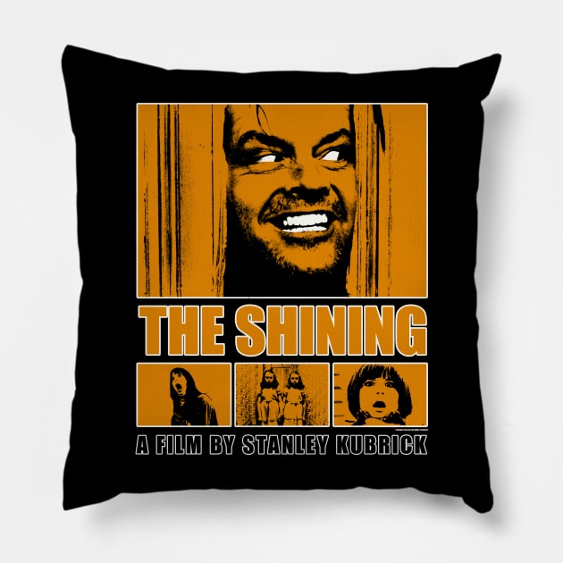 the shining grunge Pillow by Genetics art