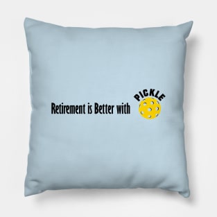 Retirement is Better with Pickleball Pillow
