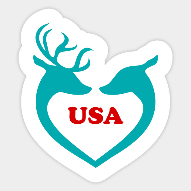 Romantic Winter Getaway In Usa Usa Sticker Teepublic