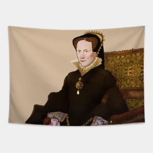 Queen Mary I - historical illustrations Tapestry