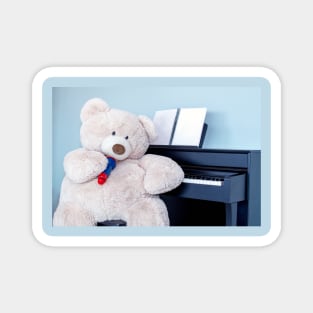 Karaoke Bear Magnet