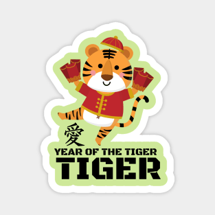year of the tiger Magnet