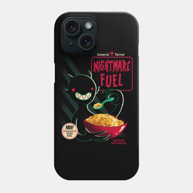 Nightmare Fuel Phone Case by DinoMike