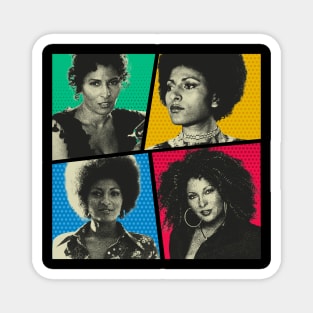 Pam Grier Comics Magnet