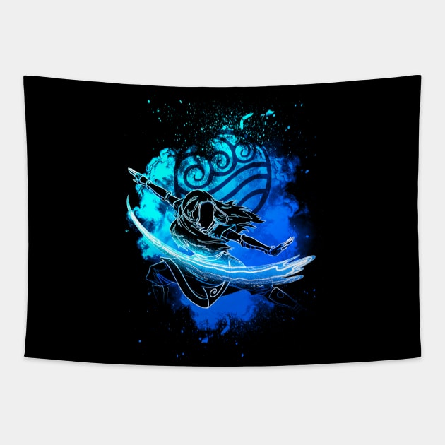 Soul of the Waterbender Tapestry by Donnie