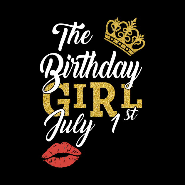 Queen The Birthday Girl July 1st Shirt by Bruna Clothing