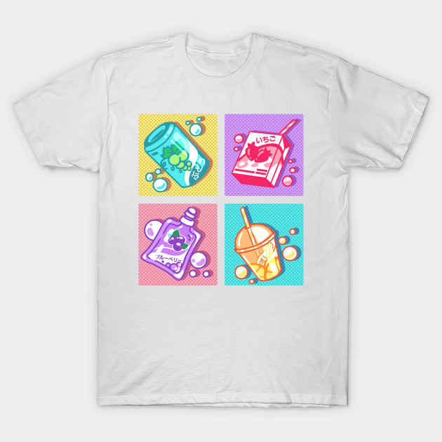 Japanese Drinks Cute Drinks T Shirt Teepublic