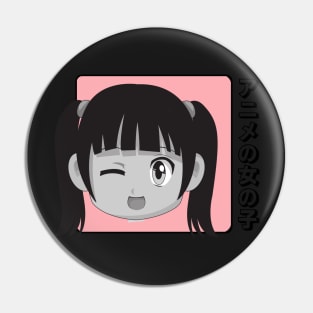 Aesthetic anime girl Pin