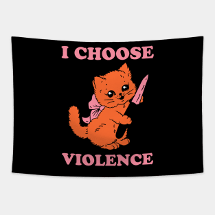 I Choose Violence Tapestry