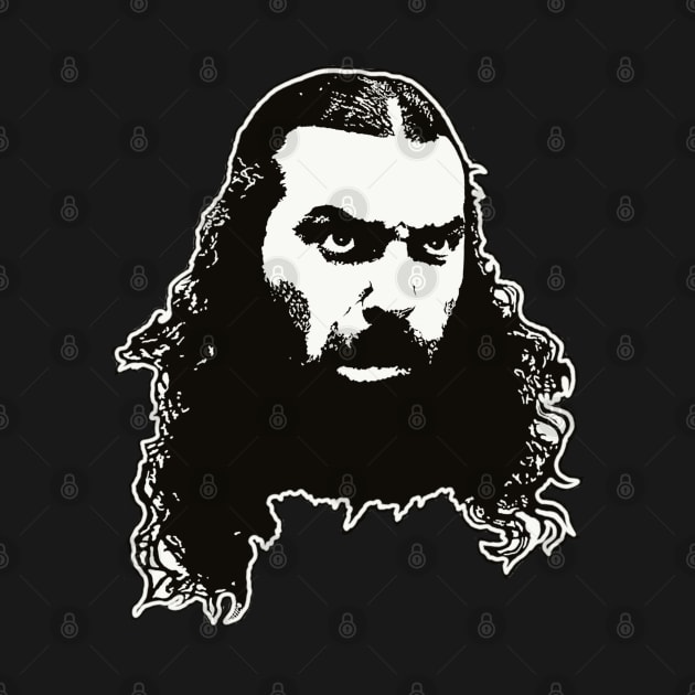 Bruiser Brody (Black and White) by BludBros