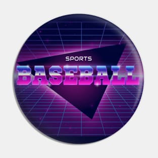 Baseball Sports Pin