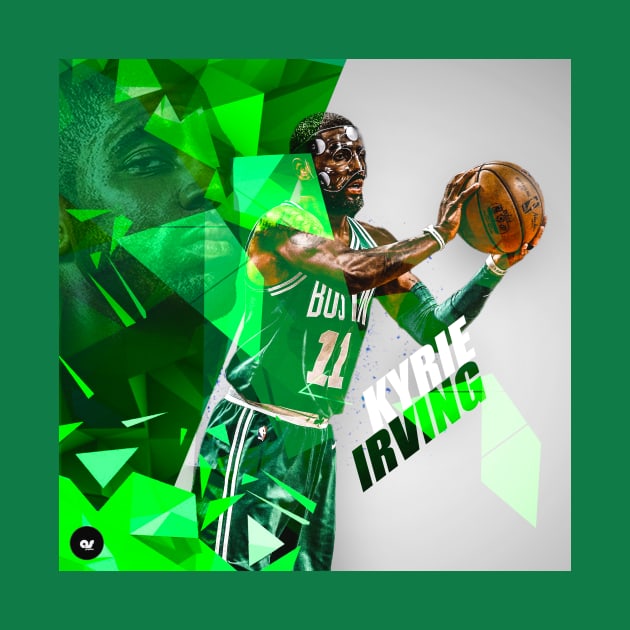 Masked Kyrie - Polygon by asGraphics