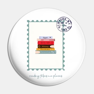 reading takes me places Pin