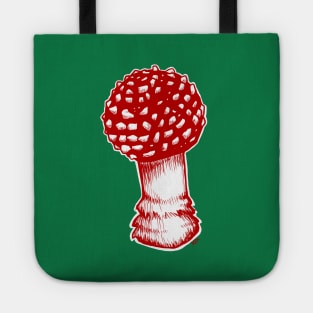 Amanita Muscaria in Red Tote