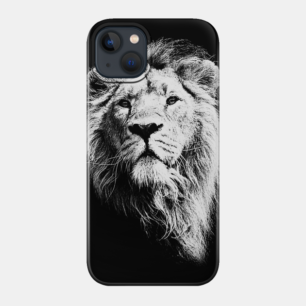 Lion Face - Lion - Phone Case