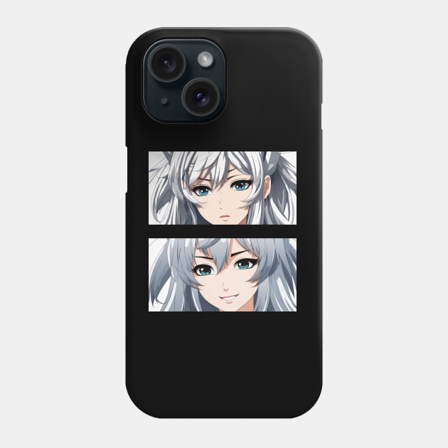 Sadness Before Smilling - Lewd Anime Character Phone Case by AnimeVision