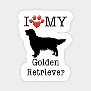 I love my Golden Retriever Magnet