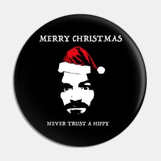 charles manson merry christmas Pin