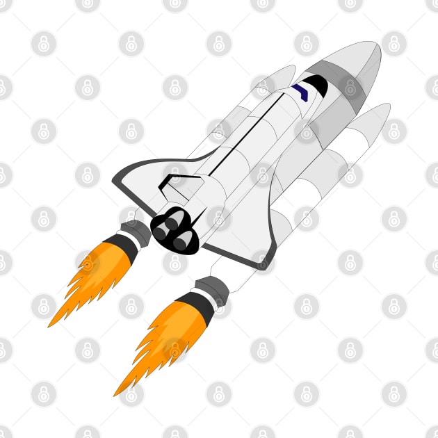 Space Shuttle on a Launcher. by STARSsoft