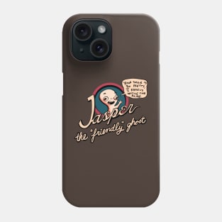 Jasper the "Friendly" Ghost Phone Case