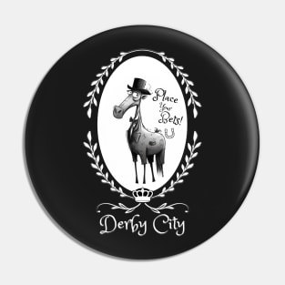 Derby City Collection: Place Your Bets 1 (Black) Pin