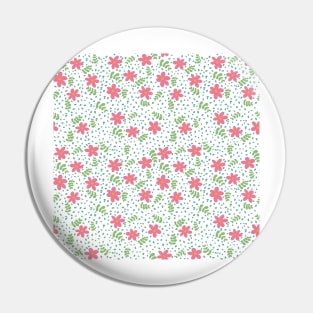 Flowers Pink Pin