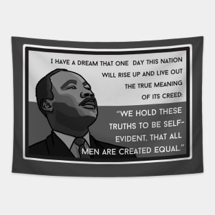 Quote: Martin Luther King Jr. - "I Have a Dream..." Tapestry