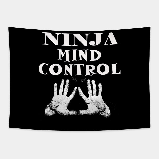 ninja mind control Tapestry by SBSTN