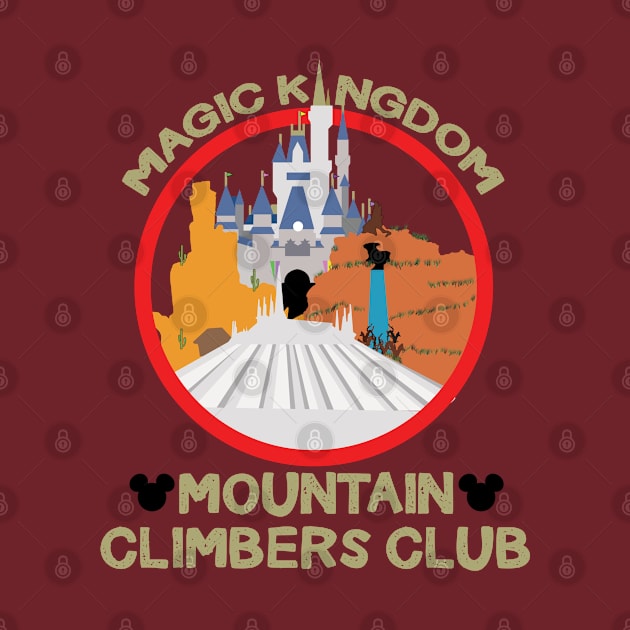 Magic Kingdom Mountain Climbers Club by DisTee